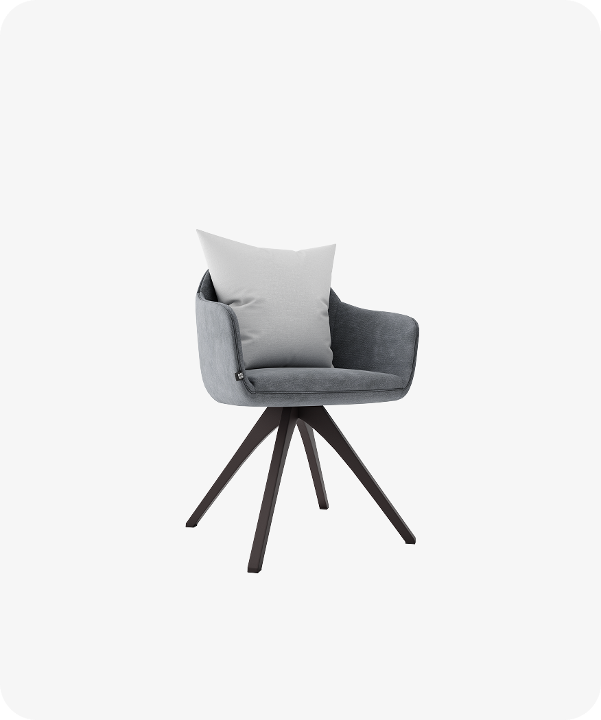 The "Azure" Velvet Wingback - Image 4