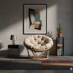 The "Marseille" Velvet Accent Chair