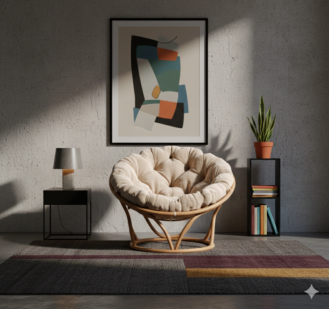 The "Marseille" Velvet Accent Chair