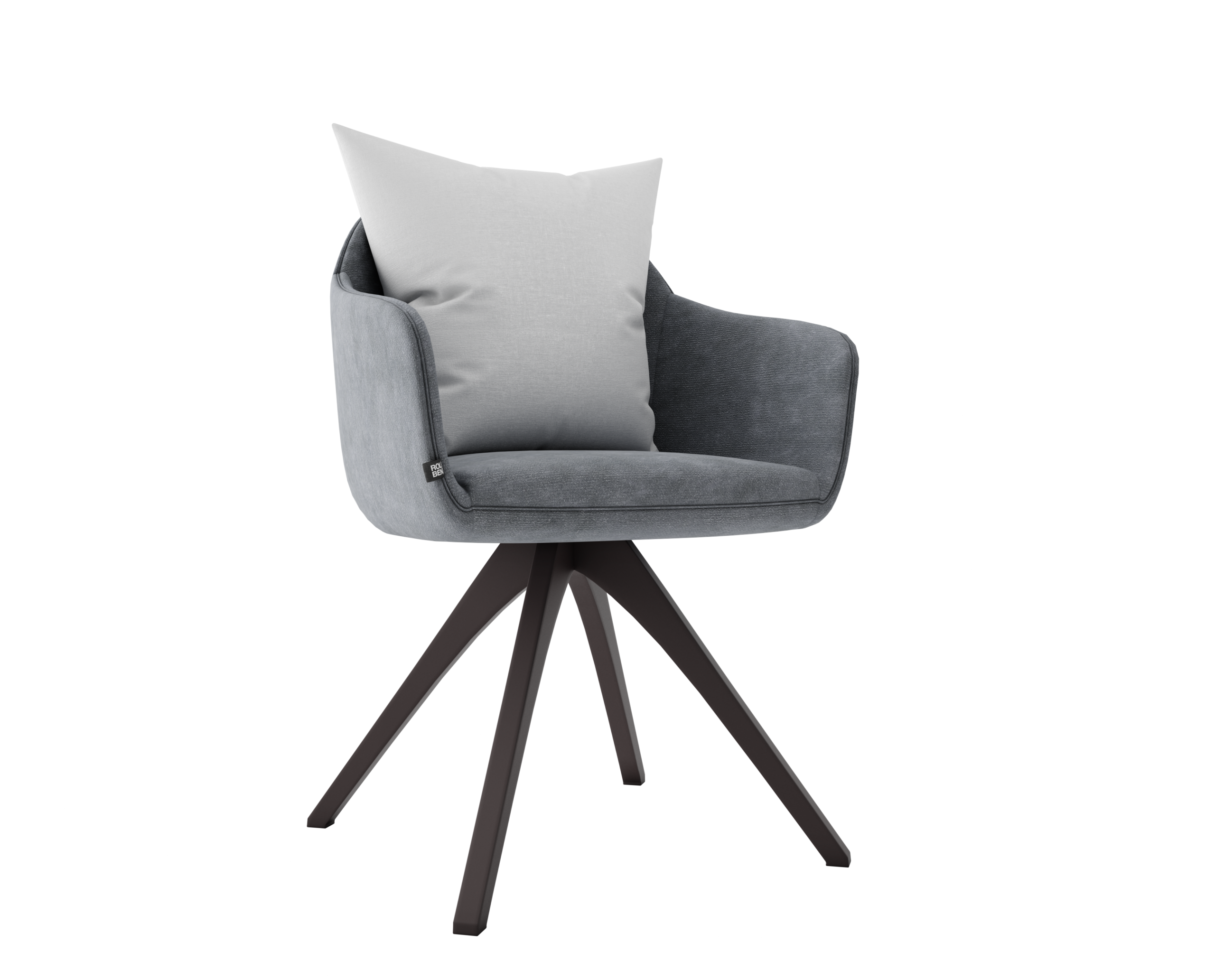 The "Azure" Velvet Wingback - Image 3